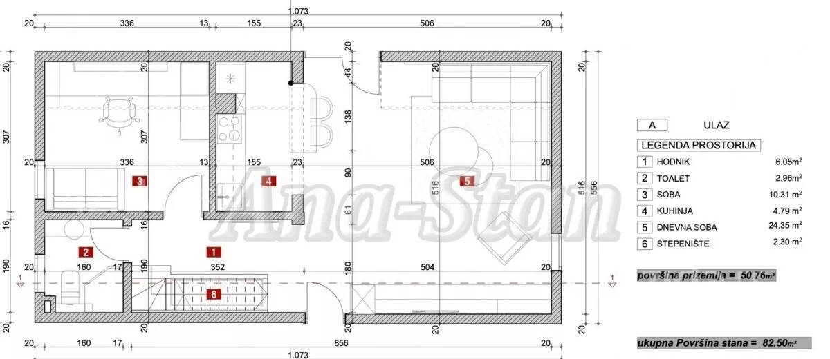Trosoban stan | 4zida