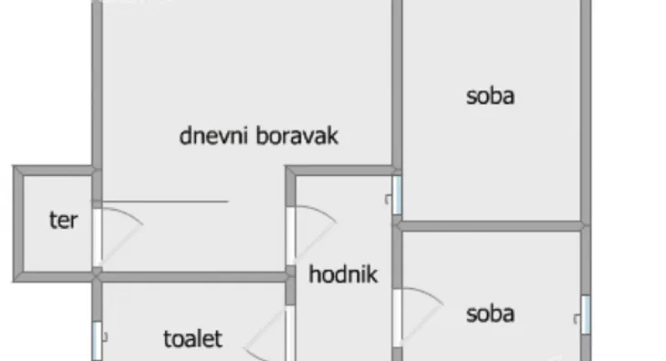 Trosoban stan | 4zida