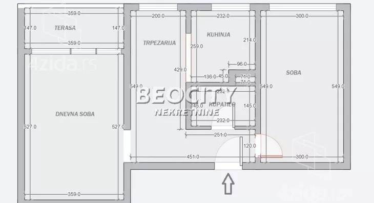Dvosoban stan | 4zida
