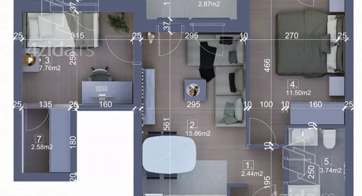 Dvoiposoban stan | 4zida