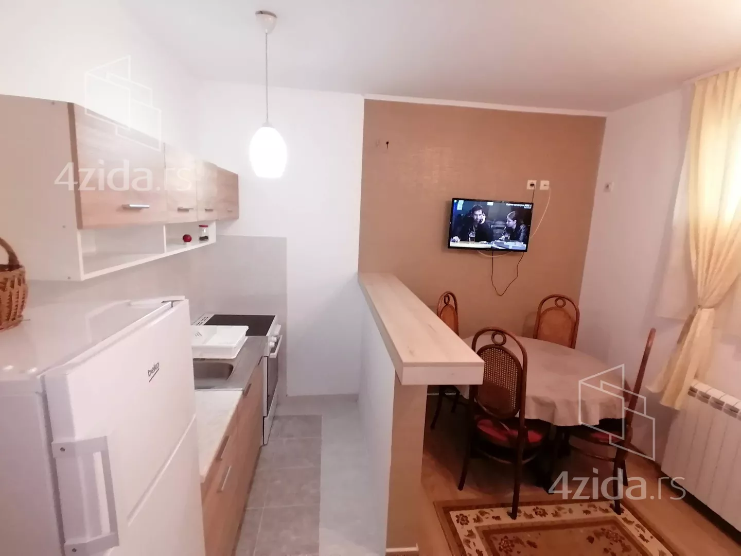 2 sobe stan za izdavanje — Beograd, Novi Beograd, Ledine, Dragutina Maslaća, 50m², 350€