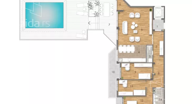 Četvorosoban stan | 4zida