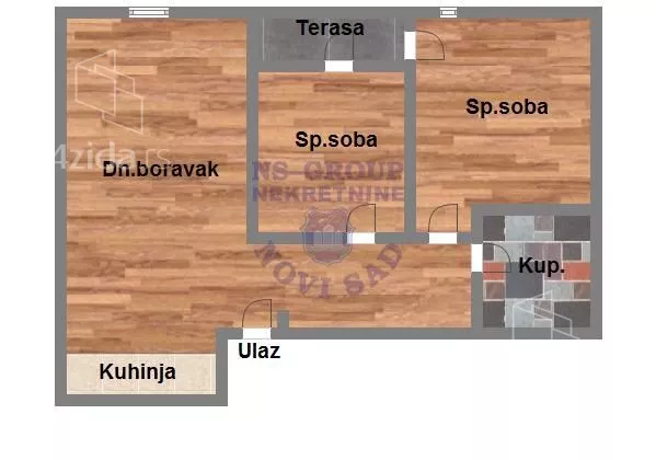 Dvoiposoban stan | 4zida