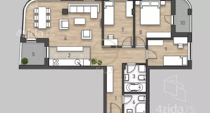 Četvorosoban stan | 4zida