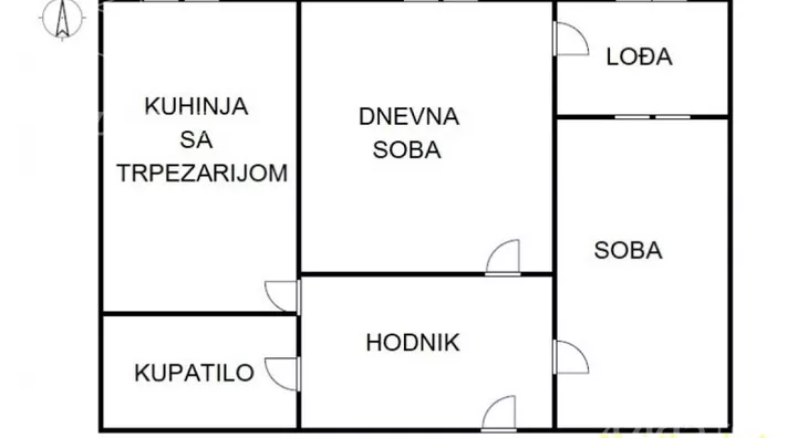 Dvosoban stan | 4zida