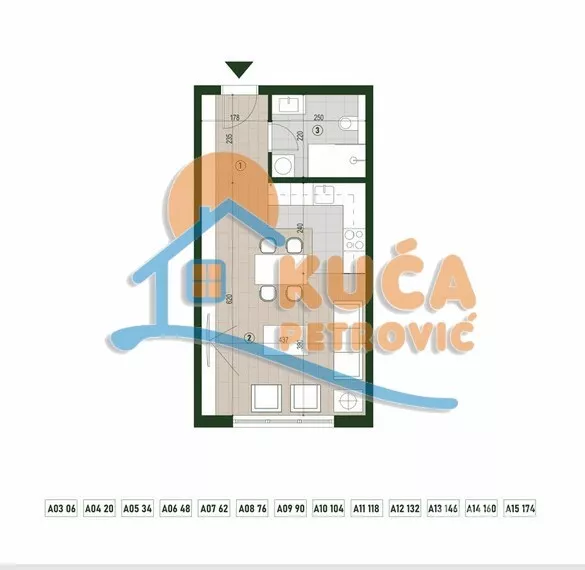 Jednosoban stan | 4zida