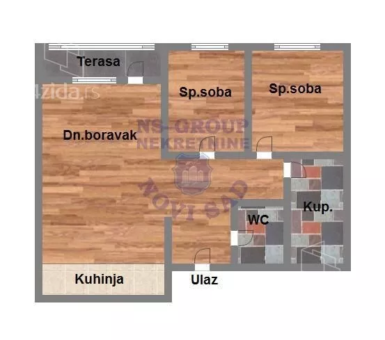 Trosoban stan | 4zida