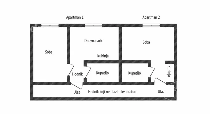 Trosoban stan | 4zida
