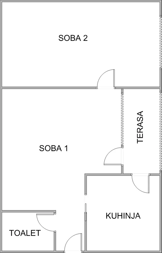 Dvosoban stan | 4zida