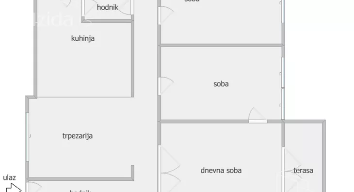 Troiposoban stan | 4zida