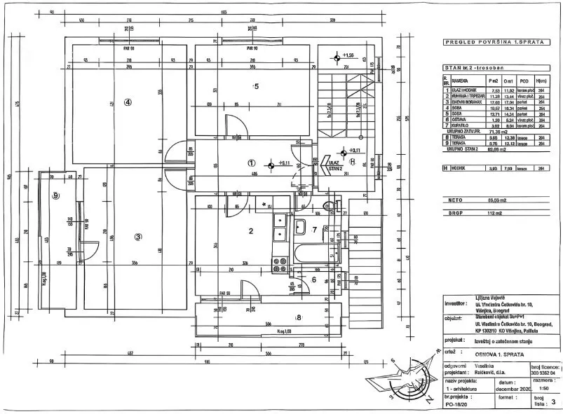 Trosoban stan | 4zida