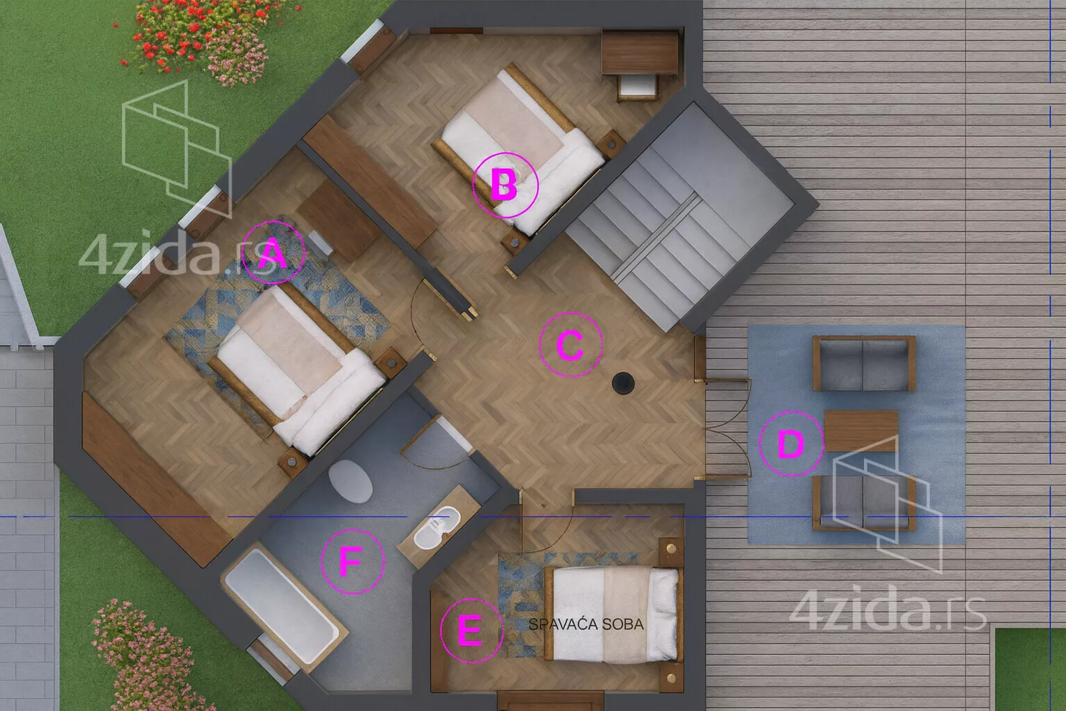 2-etažna kuća | 4zida