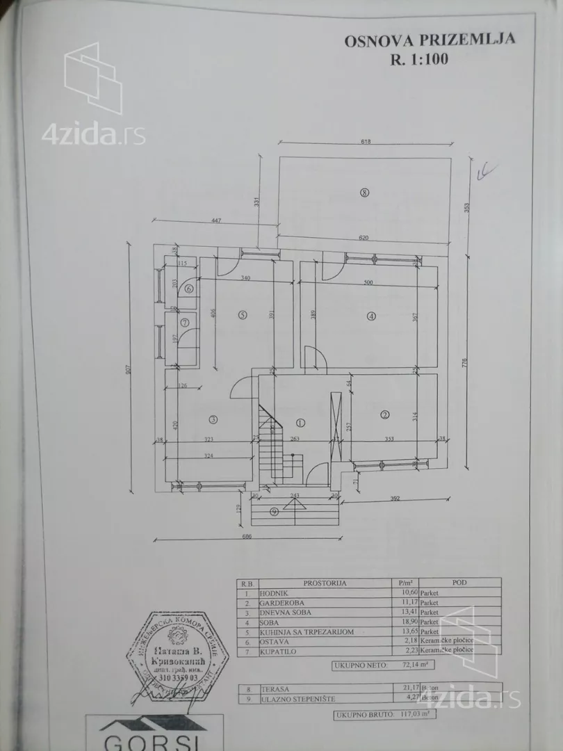 2-etažna kuća | 4zida