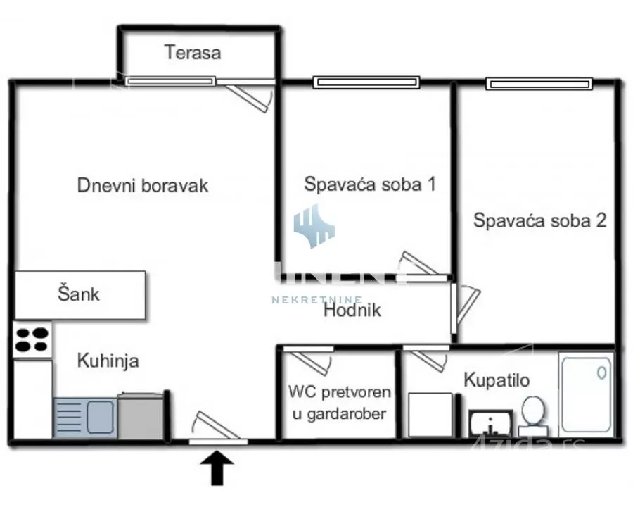 Dvoiposoban stan | 4zida