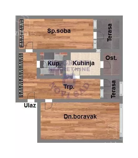 Dvosoban stan | 4zida
