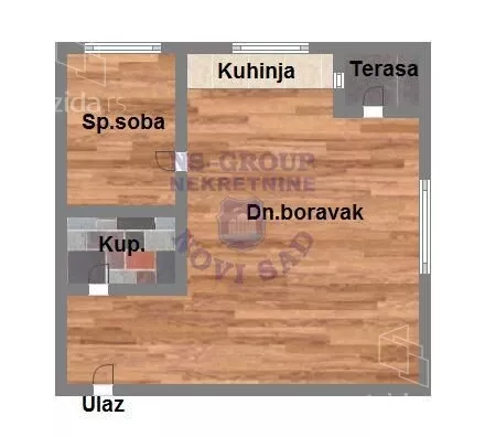 Dvosoban stan | 4zida