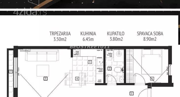 Dvoiposoban stan | 4zida