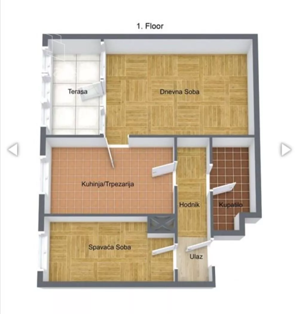 Dvosoban stan | 4zida