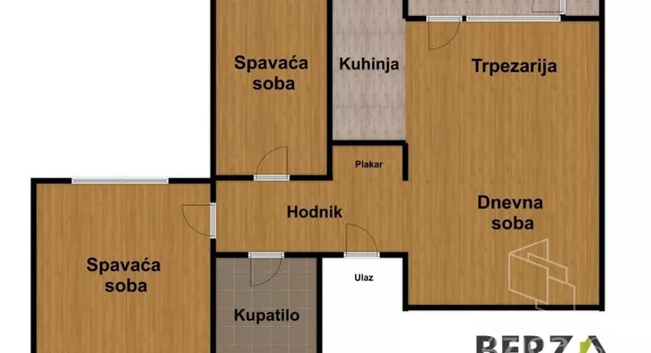 Trosoban stan | 4zida