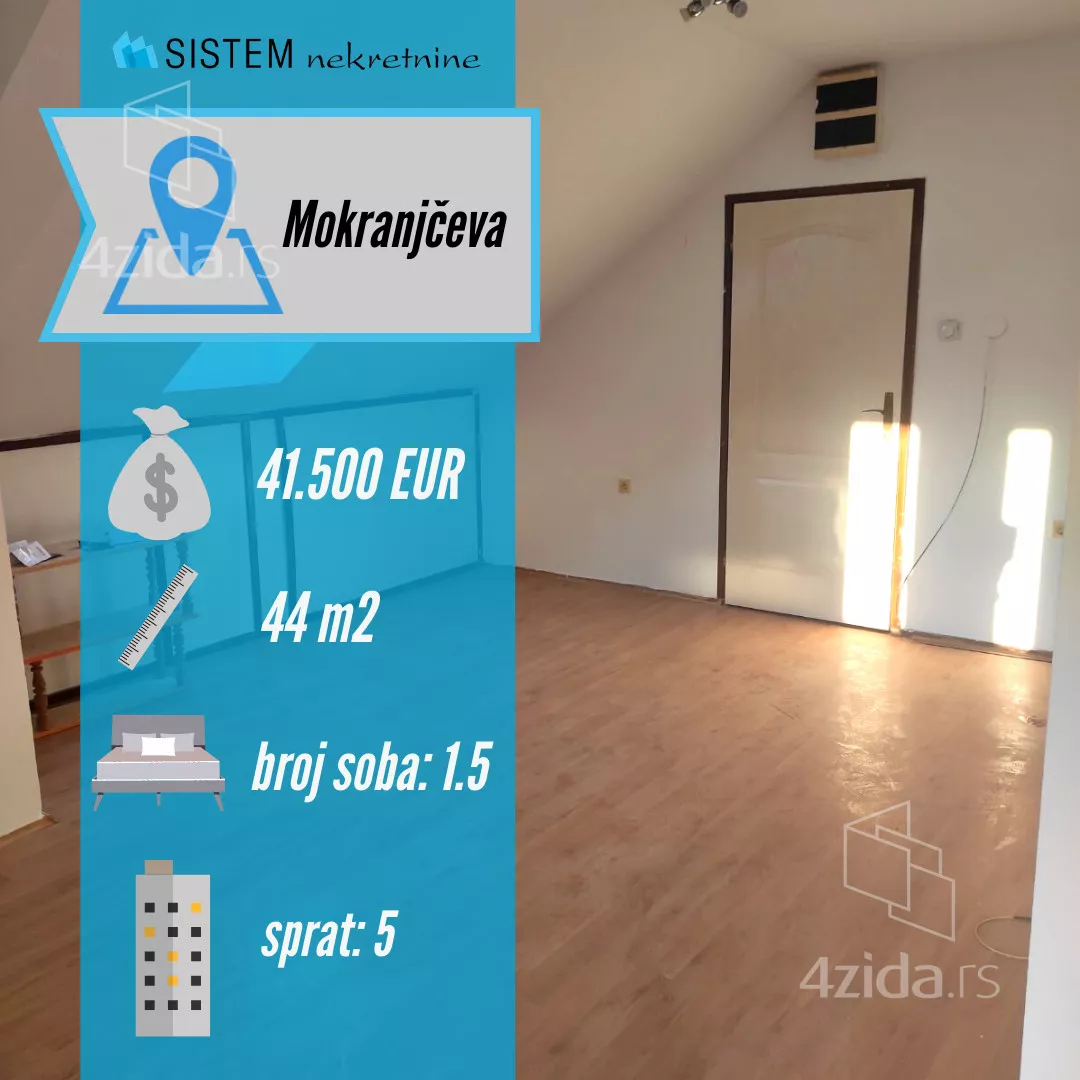 Jednoiposoban stan | 4zida