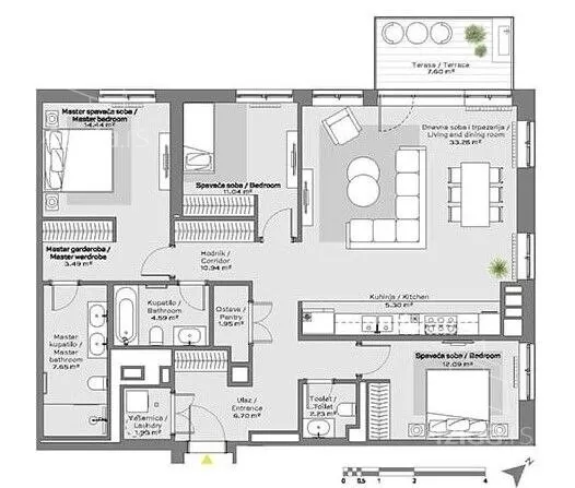 Četvorosoban stan | 4zida