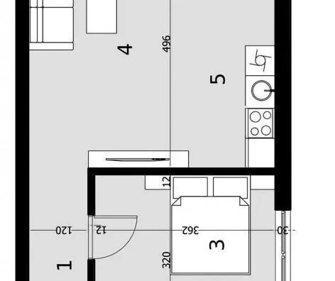 Dvosoban stan | 4zida