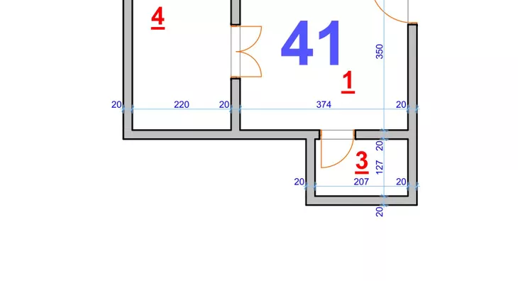 Jednoiposoban stan | 4zida