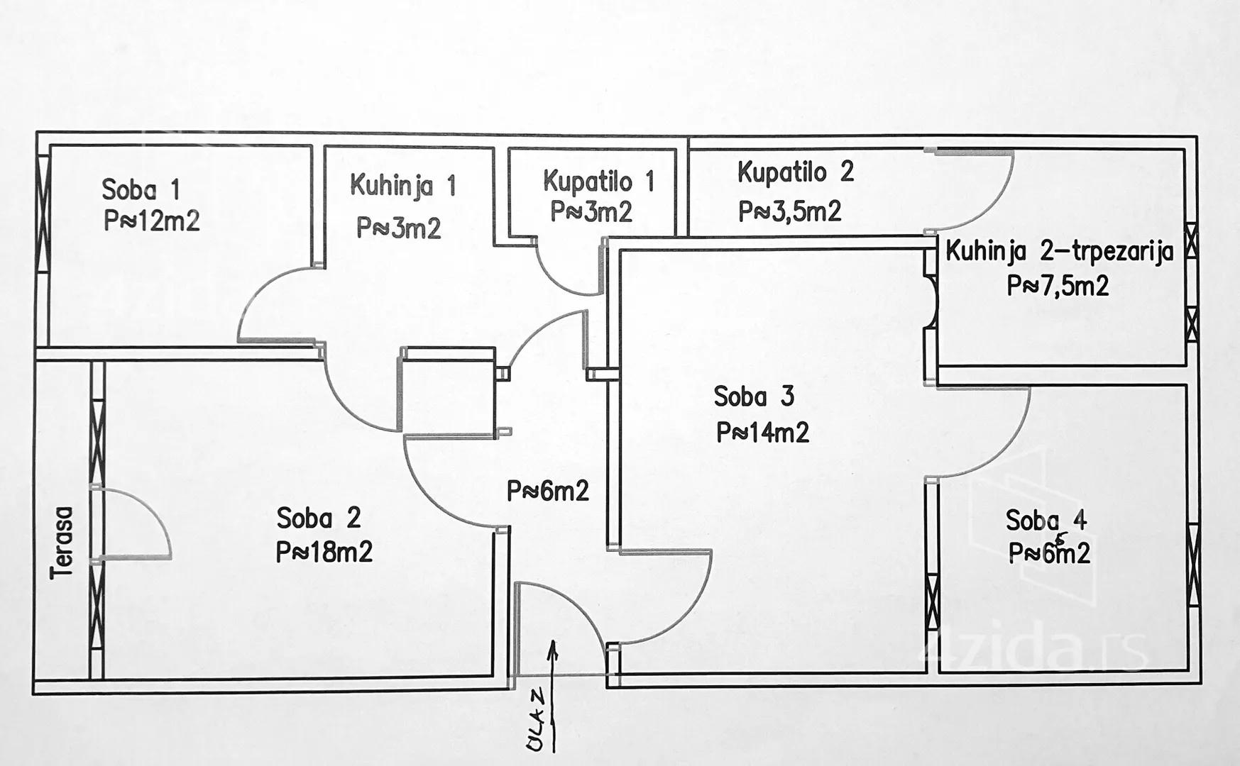 Četvorosoban stan | 4zida