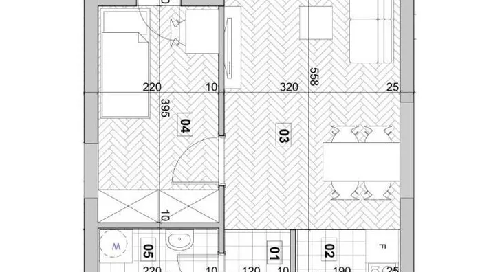 Jednoiposoban stan | 4zida