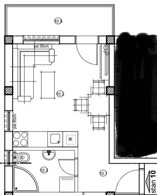 Jednoiposoban stan | 4zida