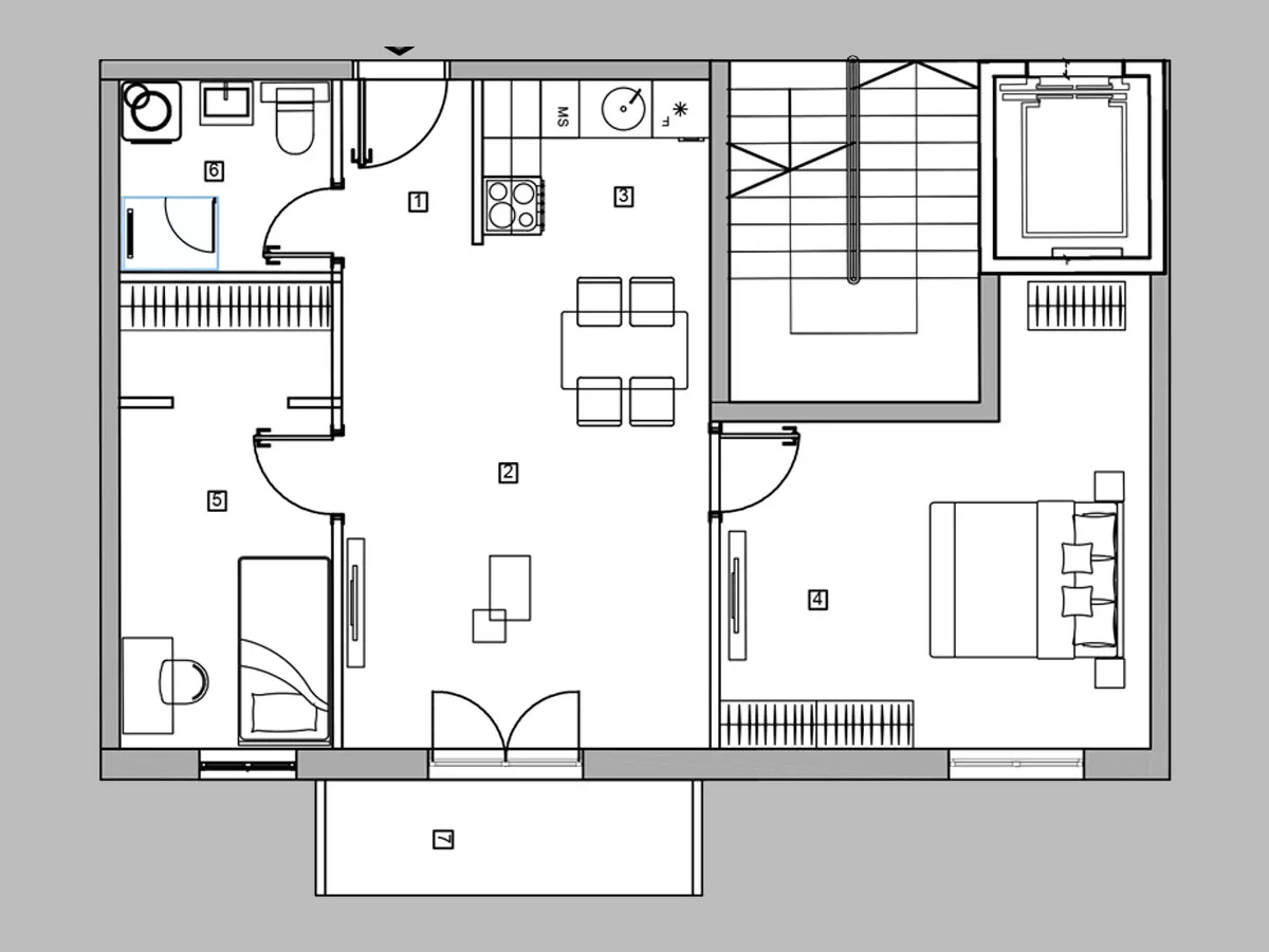 Trosoban stan | 4zida