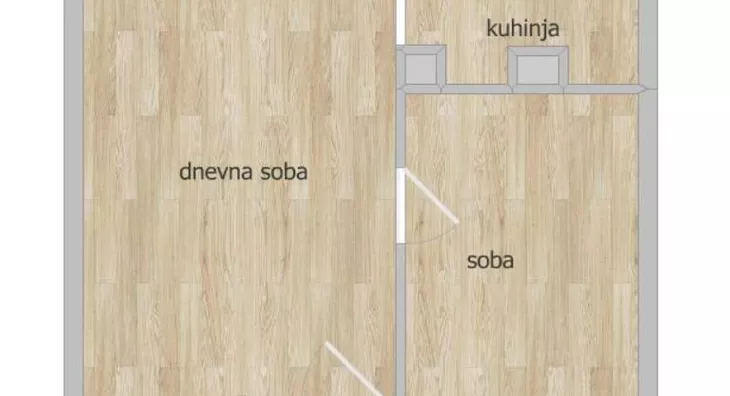 Jednoiposoban stan | 4zida