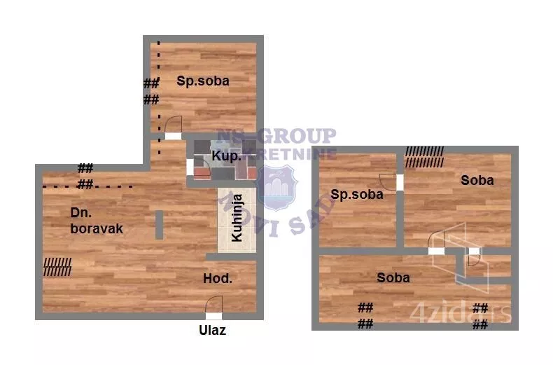 Troiposoban stan | 4zida