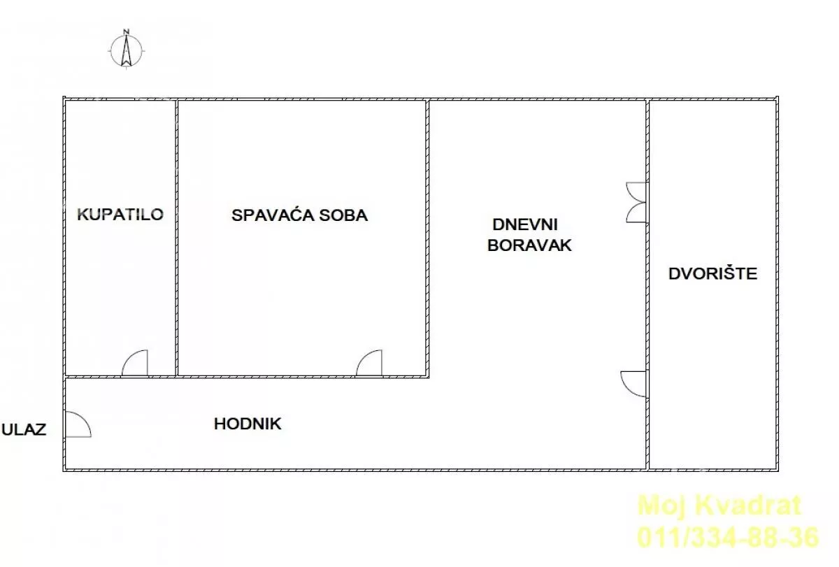 Dvosoban stan | 4zida
