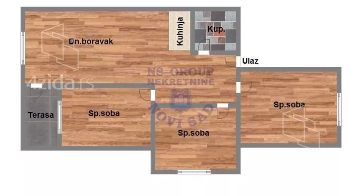 Troiposoban stan | 4zida