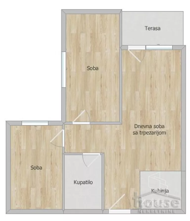 Trosoban stan | 4zida