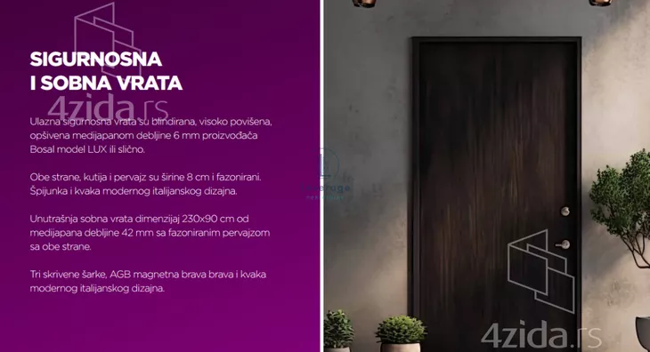 Dvosoban stan | 4zida