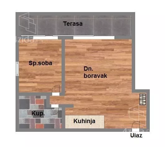 Dvosoban stan | 4zida