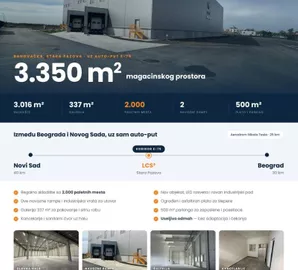 Gradske lokacije, Stara Pazova, magacin | 4zida.rs