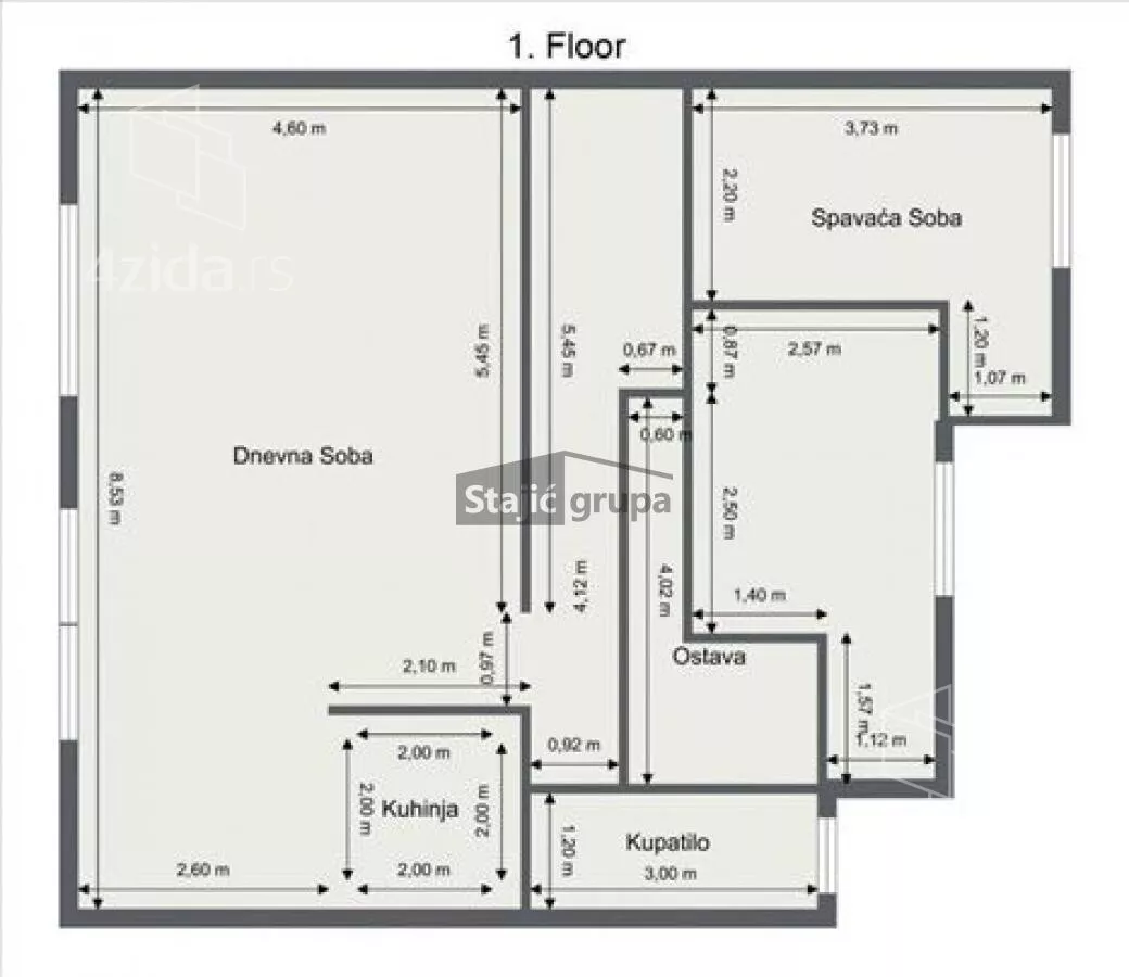 Dvoiposoban stan | 4zida