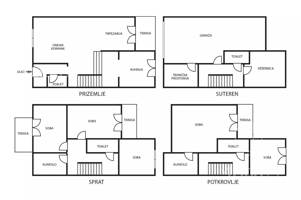 2-etažna kuća | 4zida