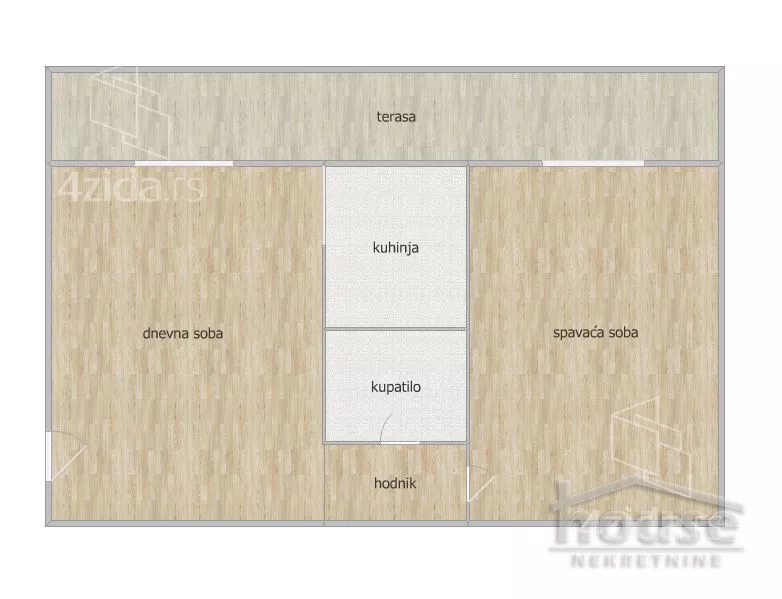 Dvosoban stan | 4zida