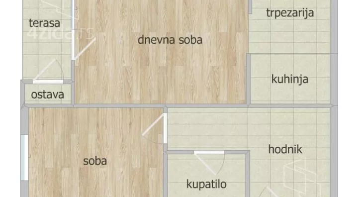 Dvosoban stan | 4zida