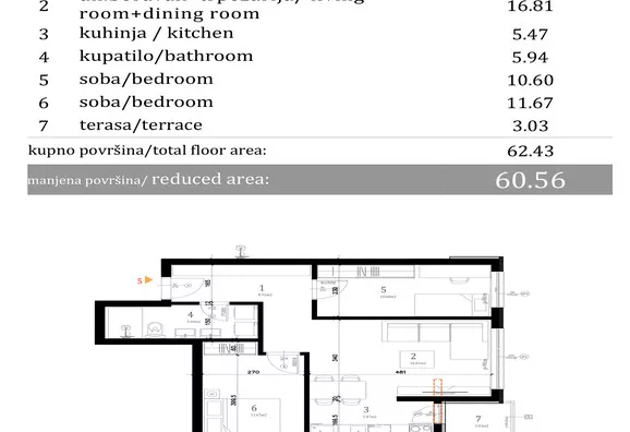 Trosoban stan | 4zida