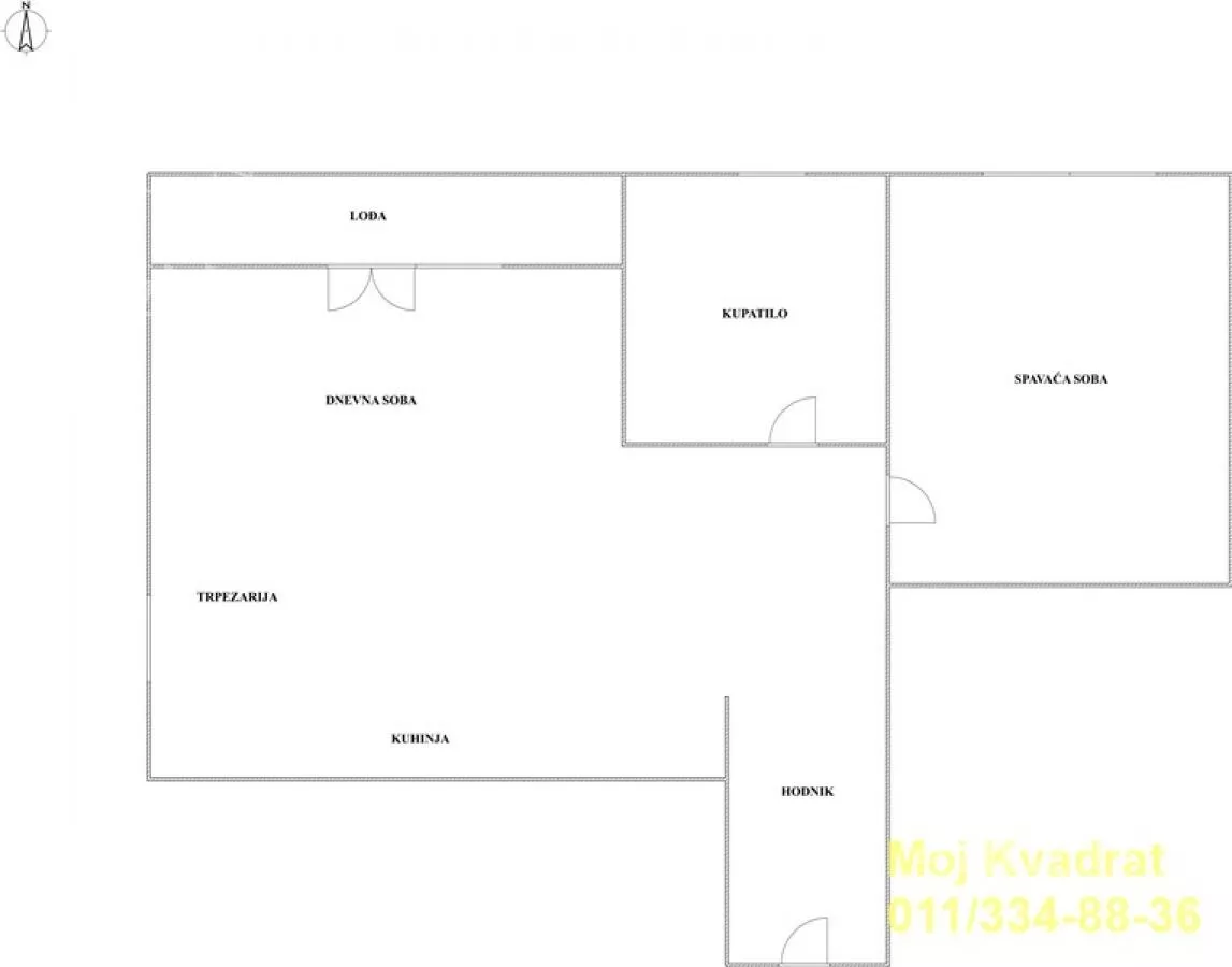 Jednoiposoban stan | 4zida