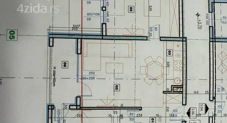 Trosoban stan | 4zida