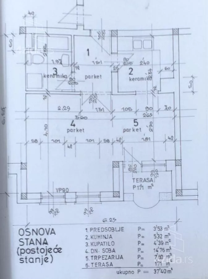 Jednosoban stan | 4zida
