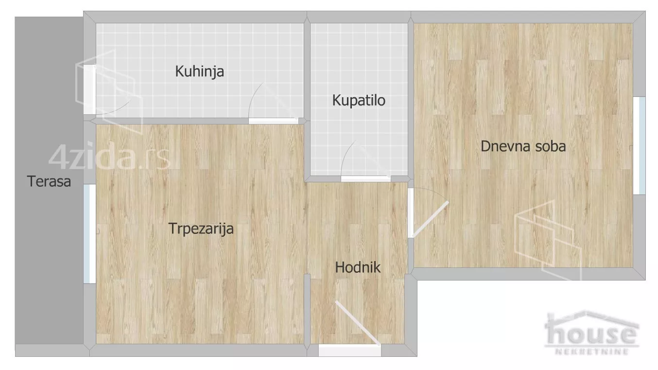 Jednosoban stan | 4zida