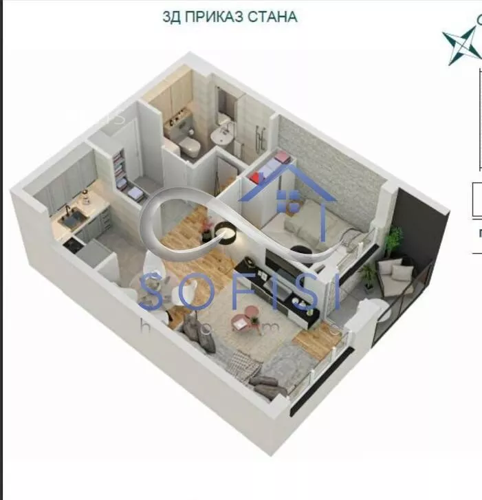 Dvosoban stan | 4zida