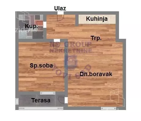 Dvosoban stan | 4zida